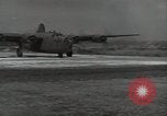 Image of B-24 Liberator bomber Guadalcanal Solomon Islands, 1943, second 28 stock footage video 65675074692