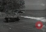 Image of wrecked Japanese equipment Guadalcanal Solomon Islands, 1943, second 5 stock footage video 65675074694