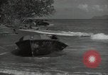 Image of wrecked Japanese equipment Guadalcanal Solomon Islands, 1943, second 11 stock footage video 65675074694
