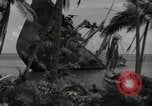 Image of wrecked Japanese equipment Guadalcanal Solomon Islands, 1943, second 34 stock footage video 65675074694