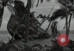 Image of wrecked Japanese equipment Guadalcanal Solomon Islands, 1943, second 36 stock footage video 65675074694