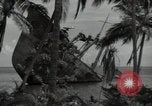 Image of wrecked Japanese equipment Guadalcanal Solomon Islands, 1943, second 37 stock footage video 65675074694