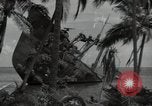 Image of wrecked Japanese equipment Guadalcanal Solomon Islands, 1943, second 38 stock footage video 65675074694