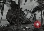 Image of wrecked Japanese equipment Guadalcanal Solomon Islands, 1943, second 41 stock footage video 65675074694