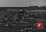 Image of Wrecked P-38 Lightening aircraft Guadalcanal Solomon Islands, 1943, second 7 stock footage video 65675074697