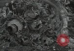 Image of Wrecked P-38 Lightening aircraft Guadalcanal Solomon Islands, 1943, second 11 stock footage video 65675074697