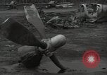 Image of Wrecked P-38 Lightening aircraft Guadalcanal Solomon Islands, 1943, second 19 stock footage video 65675074697