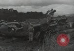 Image of Wrecked P-38 Lightening aircraft Guadalcanal Solomon Islands, 1943, second 38 stock footage video 65675074697