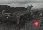 Image of Wrecked P-38 Lightening aircraft Guadalcanal Solomon Islands, 1943, second 39 stock footage video 65675074697
