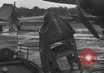 Image of Wrecked P-38 Lightening aircraft Guadalcanal Solomon Islands, 1943, second 55 stock footage video 65675074697