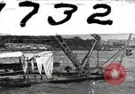 Image of wrecked USS Arizona BB-48 Pearl Harbor Hawaii USA, 1941, second 1 stock footage video 65675074705