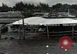 Image of wrecked USS Arizona BB-48 Pearl Harbor Hawaii USA, 1941, second 7 stock footage video 65675074705