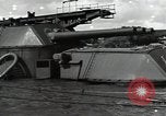 Image of wrecked USS Arizona BB-48 Pearl Harbor Hawaii USA, 1941, second 13 stock footage video 65675074705