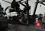 Image of wrecked USS Arizona BB-48 Pearl Harbor Hawaii USA, 1941, second 21 stock footage video 65675074705