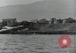 Image of wrecked USS Arizona BB-48 Pearl Harbor Hawaii USA, 1941, second 30 stock footage video 65675074705