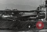 Image of wrecked USS Arizona BB-48 Pearl Harbor Hawaii USA, 1941, second 36 stock footage video 65675074705