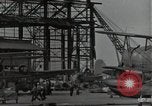 Image of wrecked USS Arizona BB-48 Pearl Harbor Hawaii USA, 1941, second 58 stock footage video 65675074705