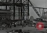 Image of wrecked USS Arizona BB-48 Pearl Harbor Hawaii USA, 1941, second 59 stock footage video 65675074705