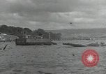 Image of wrecked USS Arizona BB-48 Pearl Harbor Hawaii USA, 1941, second 62 stock footage video 65675074705