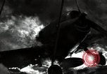 Image of USS Franklin CV-13 kamikaze attack Pacific Ocean, 1944, second 38 stock footage video 65675074706