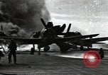 Image of USS Franklin CV-13 kamikaze attack Pacific Ocean, 1944, second 50 stock footage video 65675074706