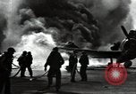 Image of USS Franklin CV-13 kamikaze attack Pacific Ocean, 1944, second 57 stock footage video 65675074706