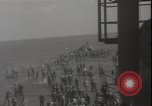 Image of deck of American carrier Pacific Ocean, 1944, second 8 stock footage video 65675074710