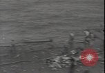 Image of deck of American carrier Pacific Ocean, 1944, second 13 stock footage video 65675074710