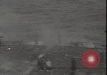 Image of deck of American carrier Pacific Ocean, 1944, second 16 stock footage video 65675074710