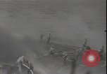 Image of deck of American carrier Pacific Ocean, 1944, second 18 stock footage video 65675074710