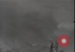 Image of deck of American carrier Pacific Ocean, 1944, second 32 stock footage video 65675074710