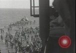 Image of deck of American carrier Pacific Ocean, 1944, second 46 stock footage video 65675074710