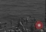 Image of deck of American carrier Pacific Ocean, 1944, second 58 stock footage video 65675074710