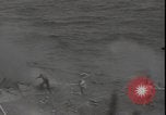 Image of deck of American carrier Pacific Ocean, 1944, second 62 stock footage video 65675074710