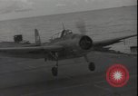 Standbild F6F Hellcat Kämpfer Pazifik, 1944, aus Sekunde 34 historischem Filmmaterial Videoclip 65675074712