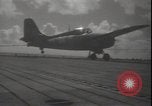 Standbild F6F Hellcat Kämpfer Pazifik, 1944, aus Sekunde 25 historischem Filmmaterial Videoclip 65675074713