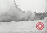 Image of USS Hancock CV-19 burning from kamikaze strike Pacific Ocean, 1945, second 4 stock footage video 65675074716