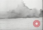Image of USS Hancock CV-19 burning from kamikaze strike Pacific Ocean, 1945, second 5 stock footage video 65675074716
