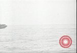 Image of USS Hancock CV-19 burning from kamikaze strike Pacific Ocean, 1945, second 38 stock footage video 65675074716