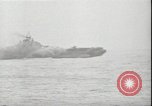 Image of USS Hancock CV-19 burning from kamikaze strike Pacific Ocean, 1945, second 40 stock footage video 65675074716