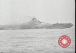 Image of USS Hancock CV-19 burning from kamikaze strike Pacific Ocean, 1945, second 41 stock footage video 65675074716