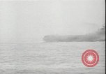 Image of USS Hancock CV-19 burning from kamikaze strike Pacific Ocean, 1945, second 47 stock footage video 65675074716