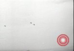 Image of USS Hancock CV-19 burning from kamikaze strike Pacific Ocean, 1945, second 54 stock footage video 65675074716