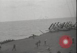 Image of planes on deck Pacific Ocean, 1945, second 4 stock footage video 65675074717