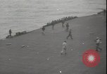 Image of planes on deck Pacific Ocean, 1945, second 8 stock footage video 65675074717