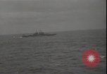 Image of planes on deck Pacific Ocean, 1945, second 9 stock footage video 65675074717