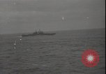 Image of planes on deck Pacific Ocean, 1945, second 10 stock footage video 65675074717