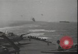 Image of planes on deck Pacific Ocean, 1945, second 22 stock footage video 65675074717