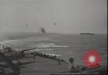 Image of planes on deck Pacific Ocean, 1945, second 24 stock footage video 65675074717