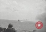Image of planes on deck Pacific Ocean, 1945, second 35 stock footage video 65675074717